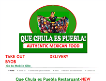 Tablet Screenshot of chulaespuebla.com